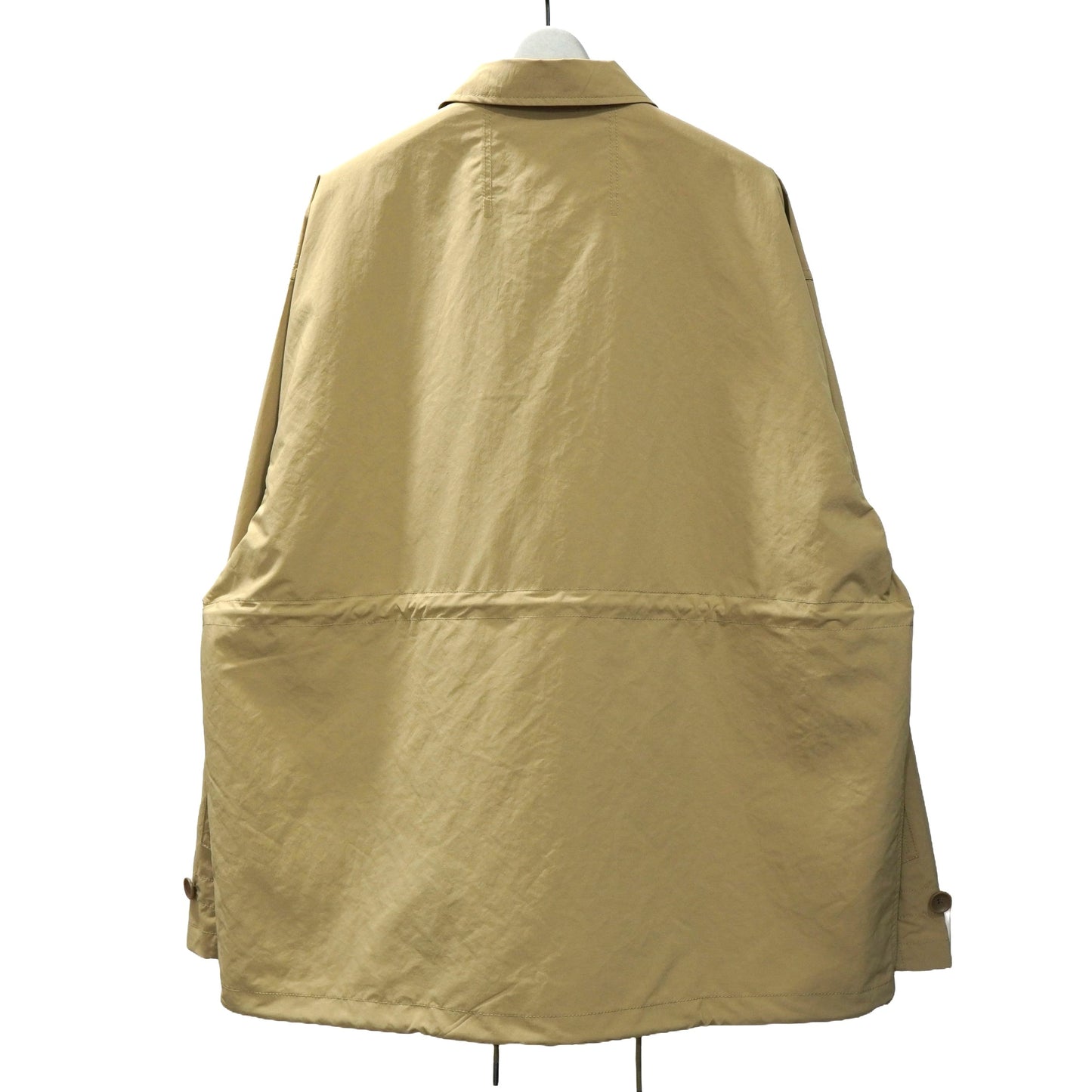 ＜meanswhile＞PAPER TOUCH FEATHER BLOUSON (BEIGE)＜ミーンズワイル＞ ペーパータッチフェザーブルゾン (ベージュ)